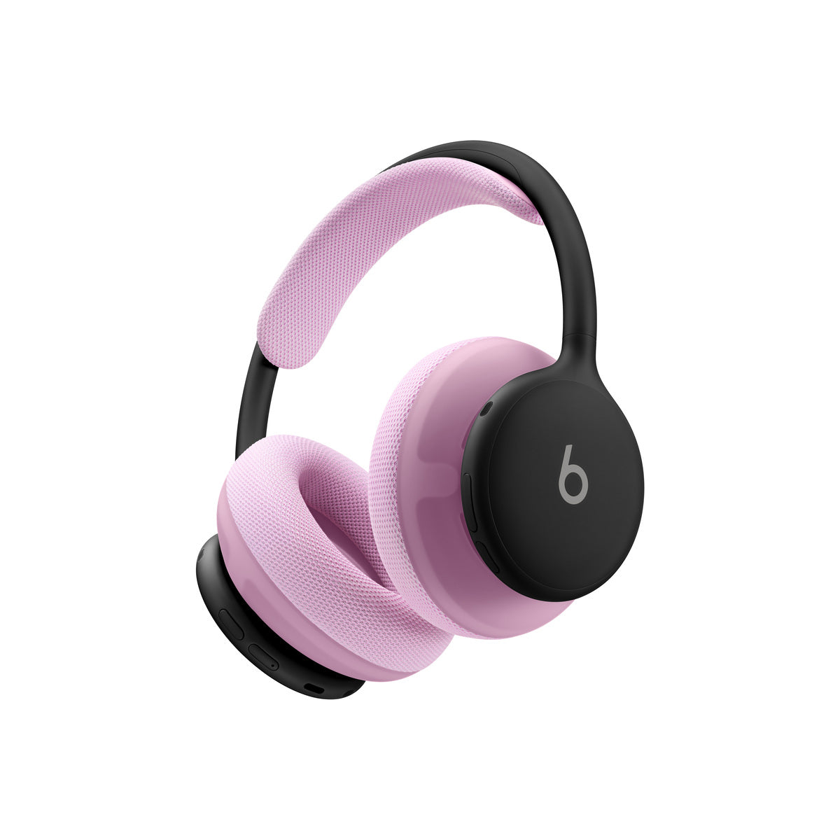 Sada polstrování pro Beats 360 – růžové pletené polstrování náušníků a hlavového oblouku