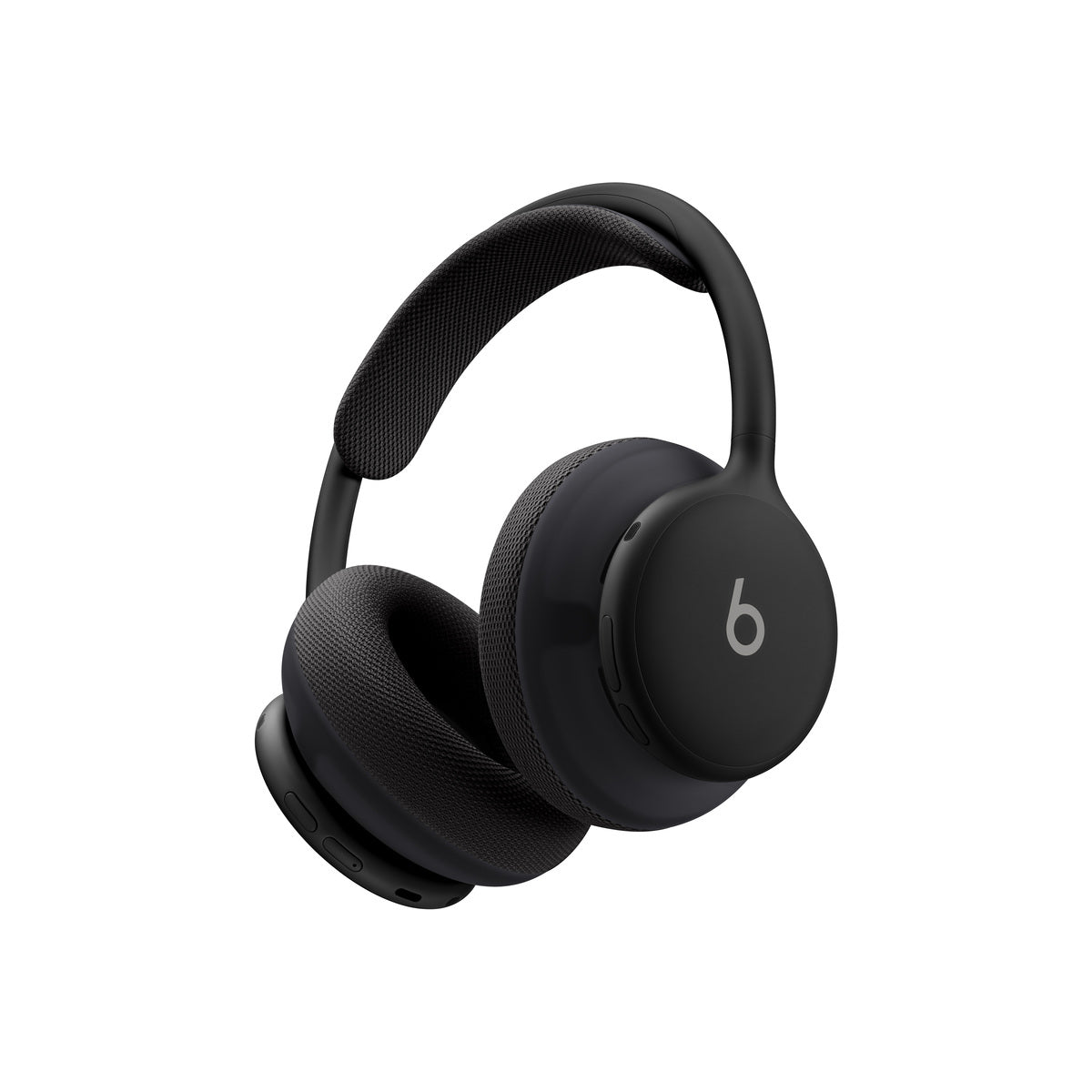 Sluchátka přes uši Beats 360 – černá s černým pleteným polstrováním
