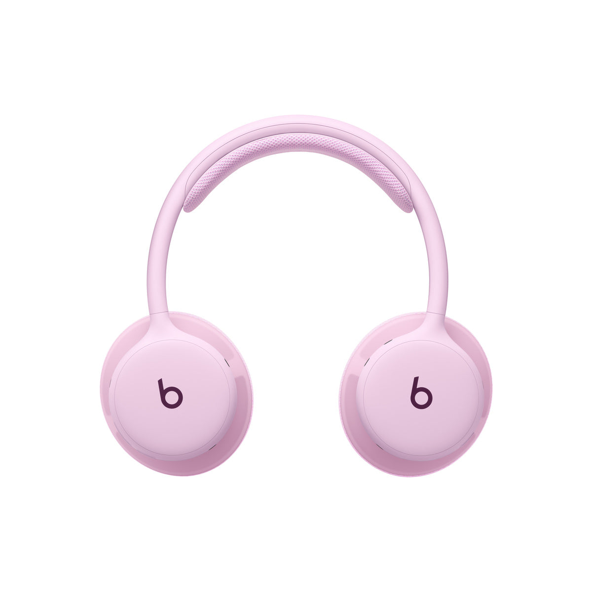 Sluchátka přes uši Beats 360 – růžová s růžovým pleteným polstrováním
