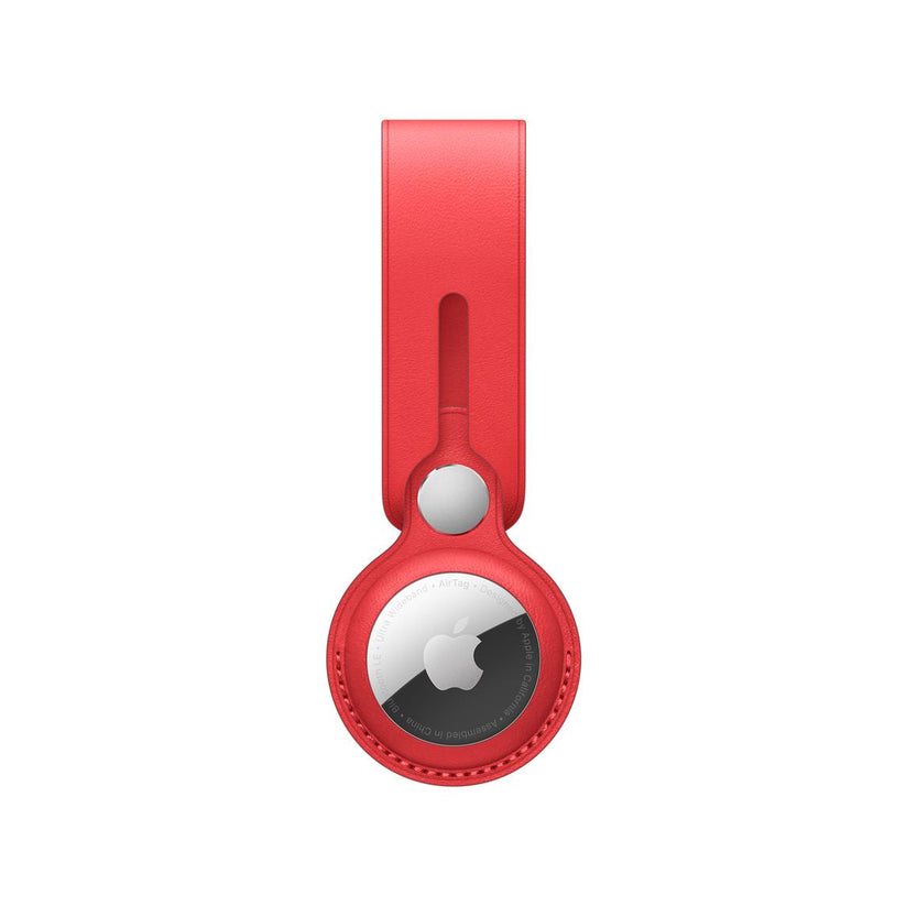 Apple kožené poutko na AirTag – (PRODUCT)RED - bonami.click
