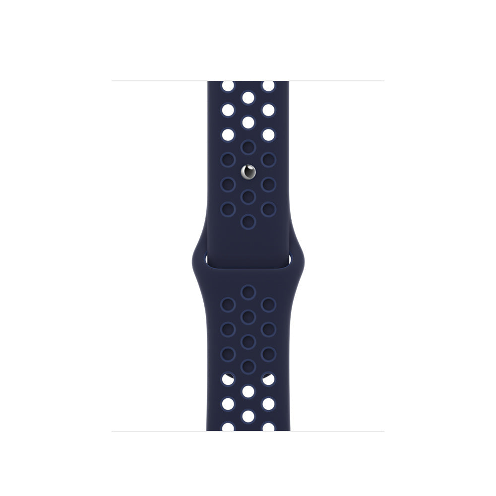 Apple Watch 38/40/41 mm temně námořnický / mysticky modrý sportovní řemínek Nike