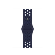 Apple Watch 38/40/41 mm temně námořnický / mysticky modrý sportovní řemínek Nike