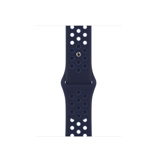 Apple Watch 38/40/41 mm temně námořnický / mysticky modrý sportovní řemínek Nike