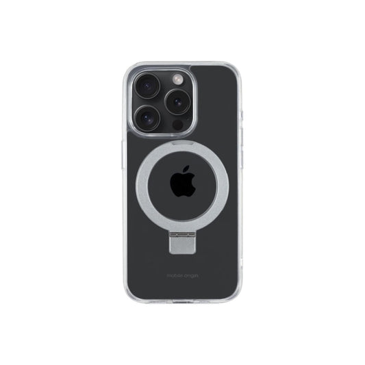 Pouzdro na iPhone 15 Pro Mobile Origin RingMag - průhledné - bonami.click