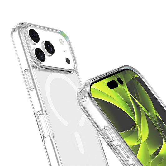 MagSafe kryt pro iPhone 17 Pro Mobile Origin Easy Hybrid - průhledný