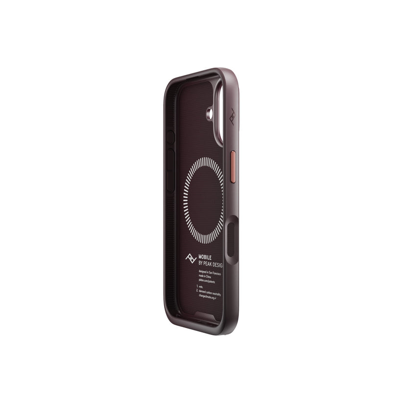 Kryt pro iPhone 16 Peak Design Mobile Everyday Fabric Case - švestkově modrý - bonami.click