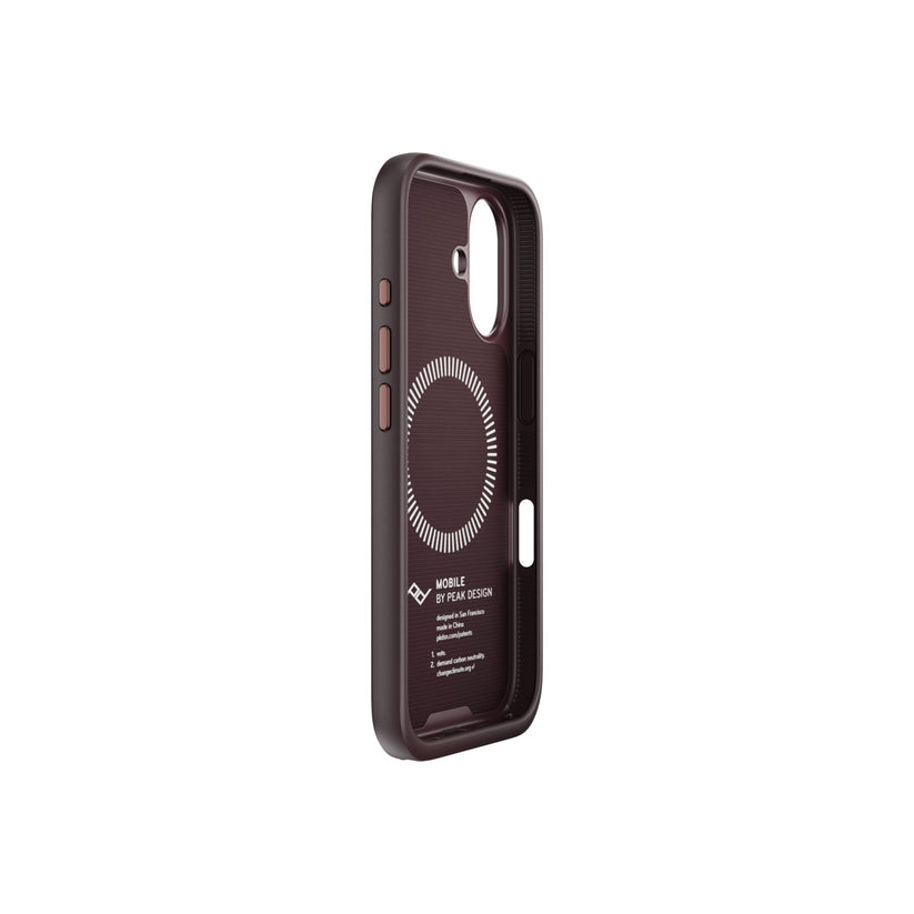 Kryt pro iPhone 16 Peak Design Mobile Everyday Fabric Case - švestkově modrý - bonami.click