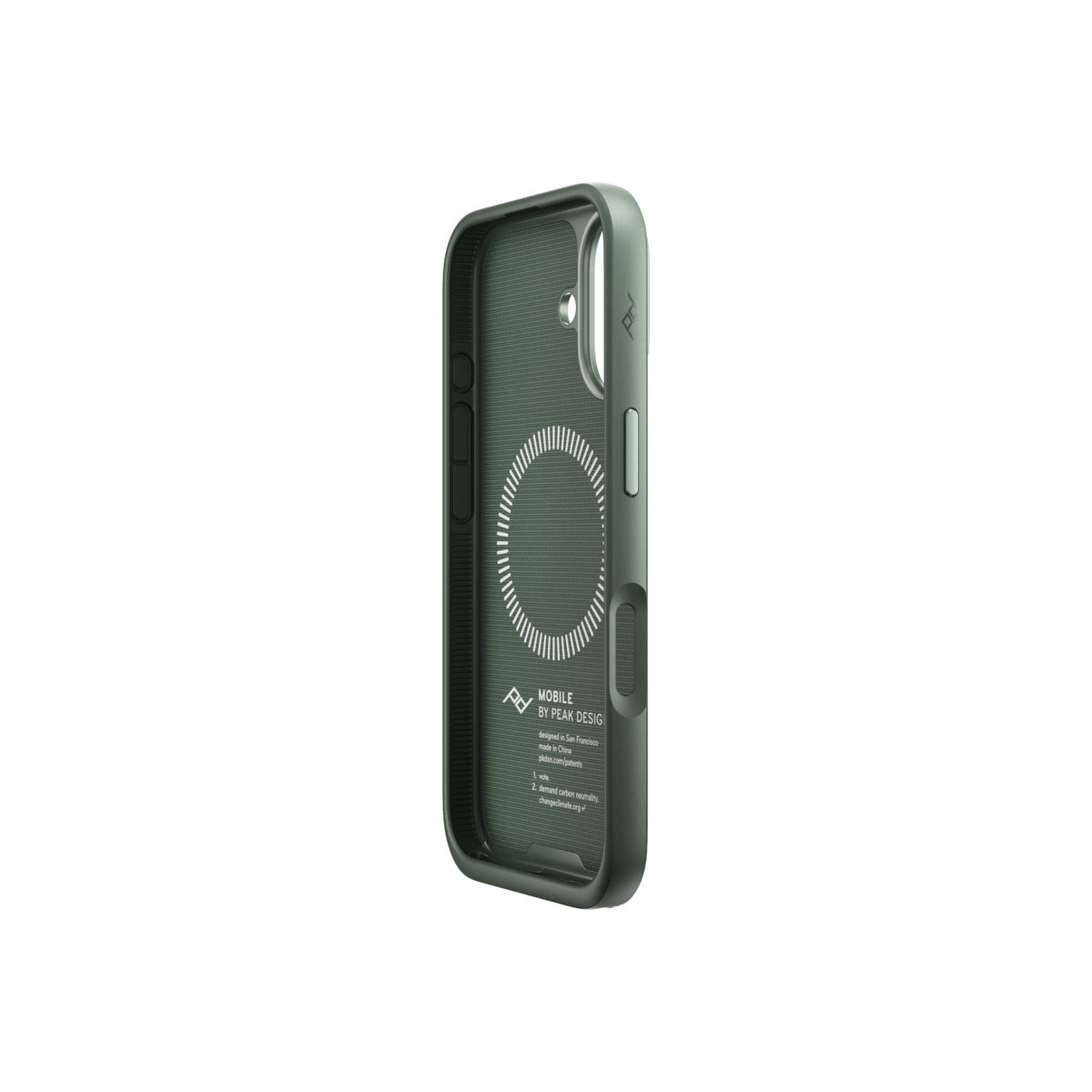 Kryt pro iPhone 16 Peak Design Mobile Everyday Fabric Case - šalvějově zelený - bonami.click