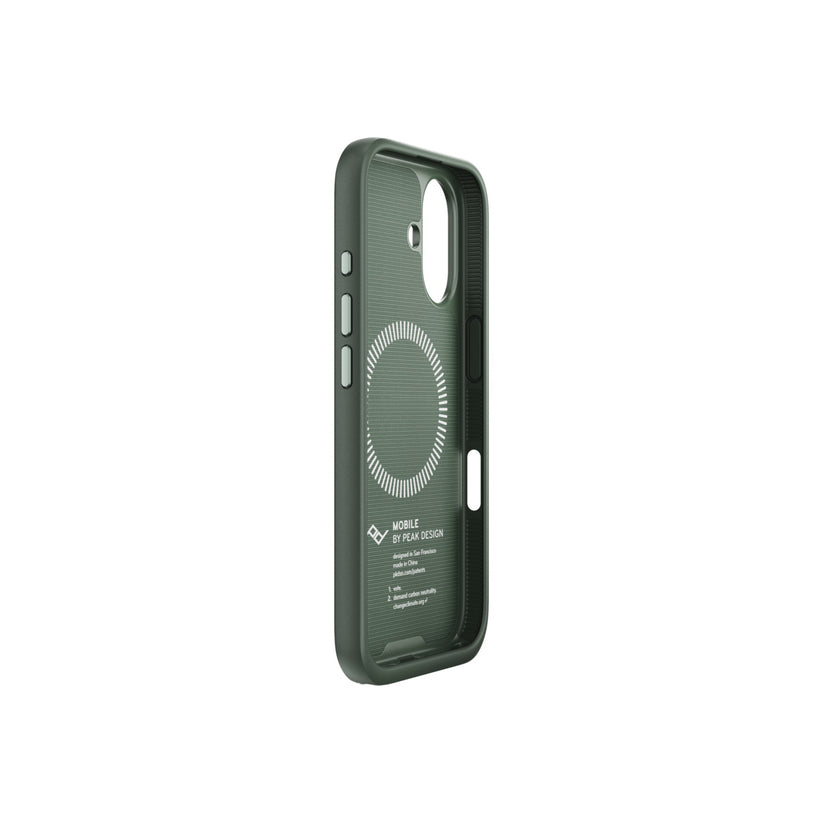 Kryt pro iPhone 16 Peak Design Mobile Everyday Fabric Case - šalvějově zelený - bonami.click