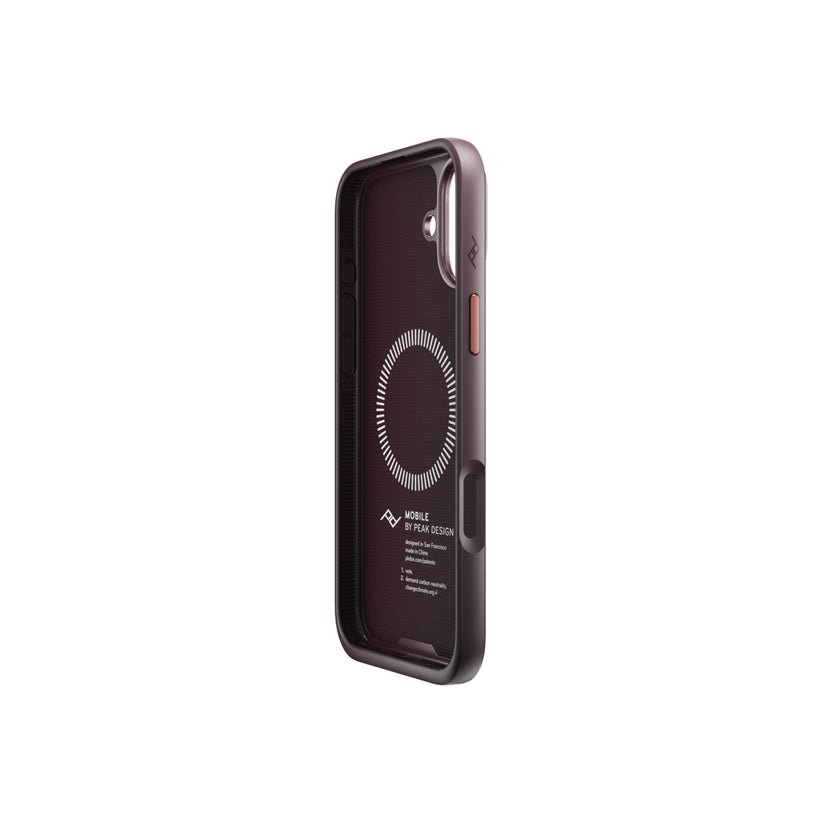 Kryt pro iPhone 16 Plus Peak Design Mobile Everyday Fabric Case - švestkově modrý - bonami.click
