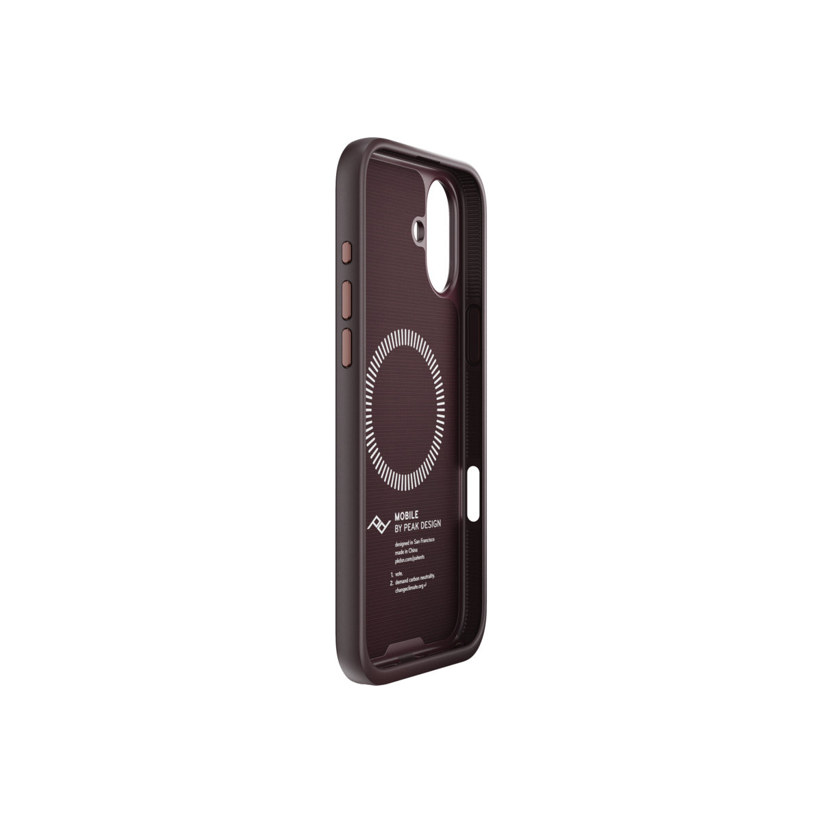 Kryt pro iPhone 16 Plus Peak Design Mobile Everyday Fabric Case - švestkově modrý - bonami.click