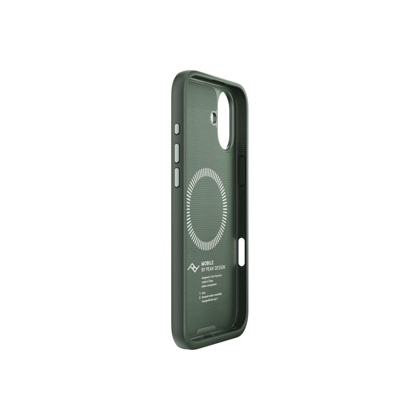 Kryt pro iPhone 16 Plus Peak Design Mobile Everyday Fabric Case - šalvějově zelený - bonami.click