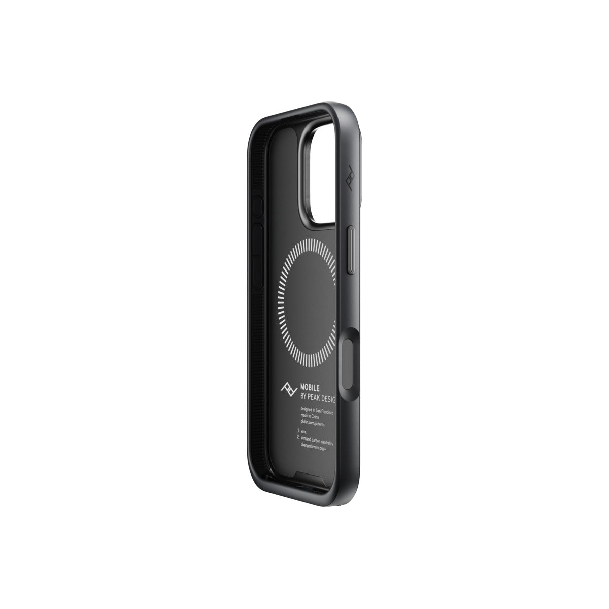 Kryt pro iPhone 16 Pro Peak Design Mobile Everyday Clarino Case - černý - bonami.click
