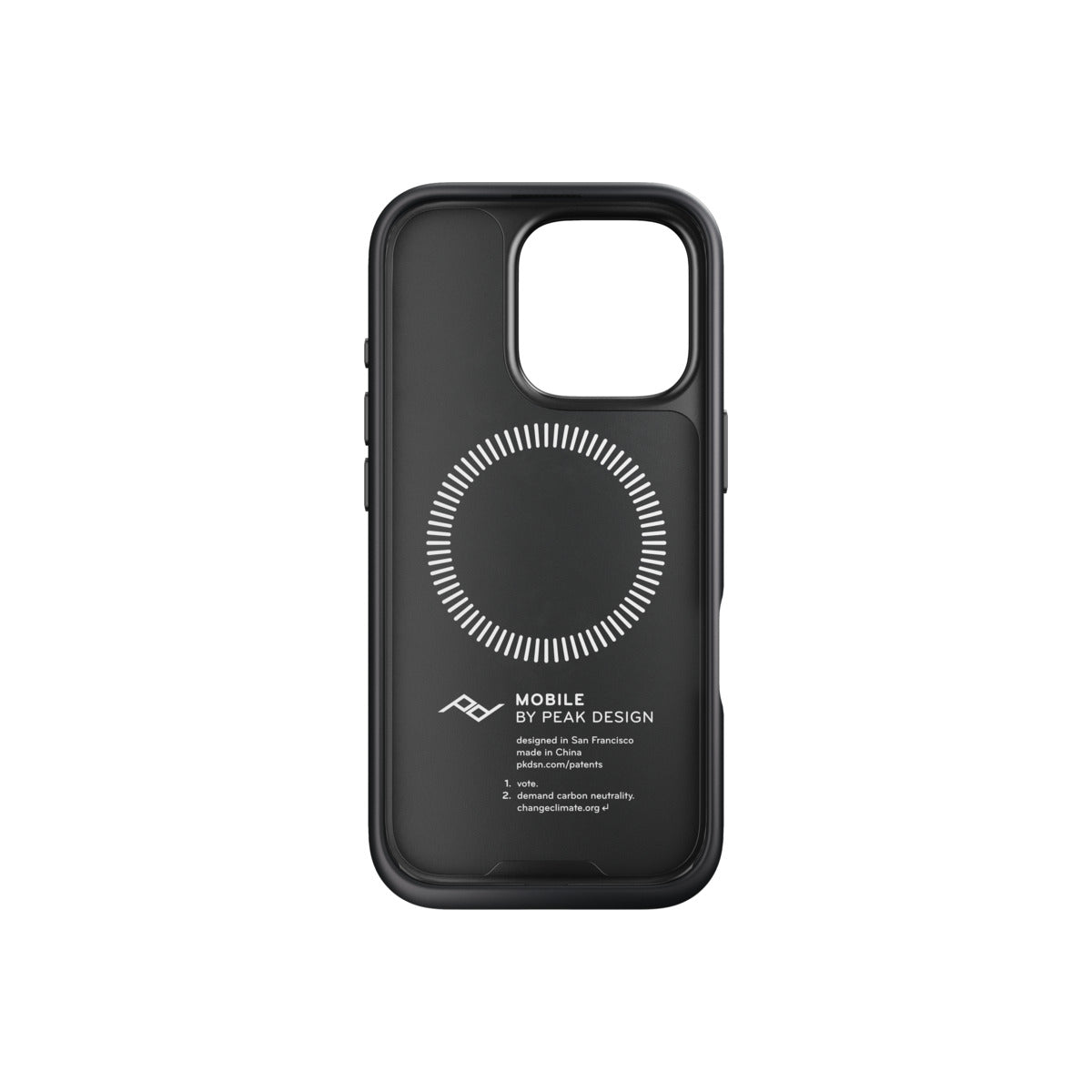 Kryt pro iPhone 16 Pro Peak Design Mobile Everyday Clarino Case - černý - bonami.click