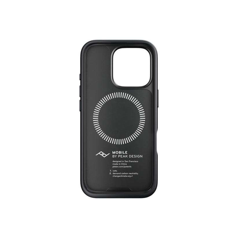 Kryt pro iPhone 16 Pro Peak Design Mobile Everyday Clarino Case - černý - bonami.click