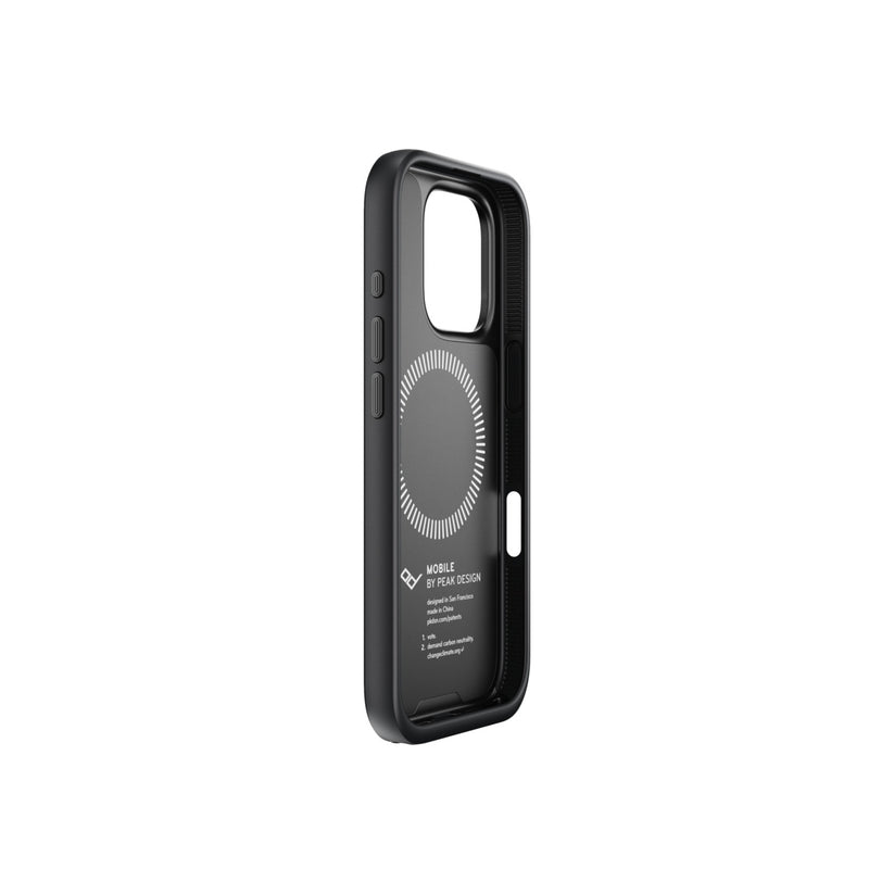 Kryt pro iPhone 16 Pro Peak Design Mobile Everyday Clarino Case - černý - bonami.click