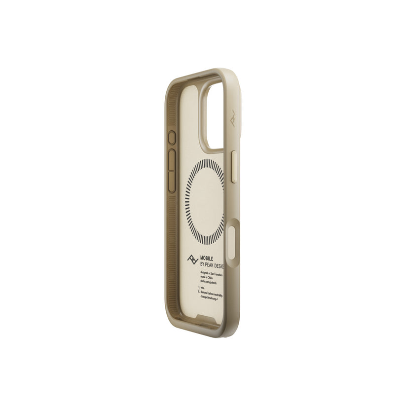 Kryt pro iPhone 16 Pro Peak Design Mobile Everyday Clarino Case - světle béžový - bonami.click