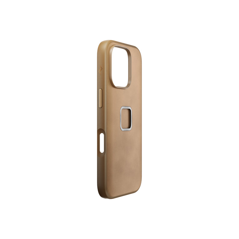 Kryt pro iPhone 16 Pro Peak Design Mobile Everyday Clarino Case - světle hnědý - bonami.click