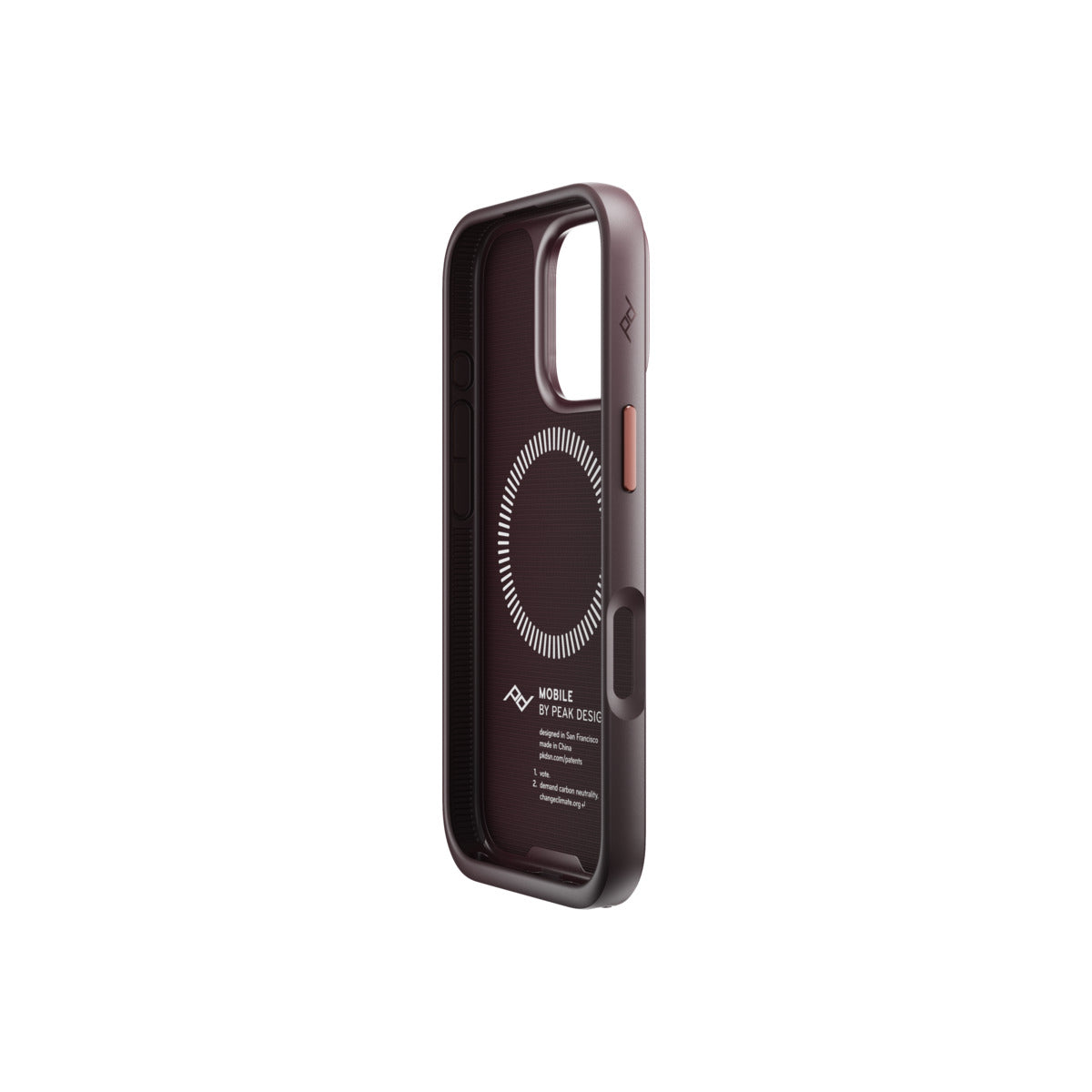 Kryt pro iPhone 16 Pro Peak Design Mobile Everyday Fabric Case - švěstkově modrý - bonami.click