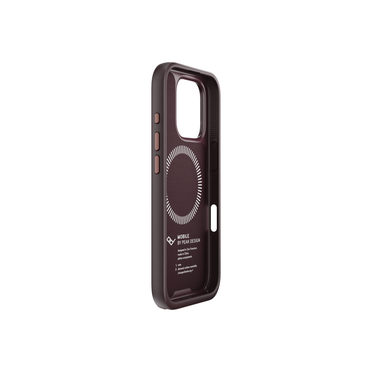 Kryt pro iPhone 16 Pro Peak Design Mobile Everyday Fabric Case - švěstkově modrý - bonami.click
