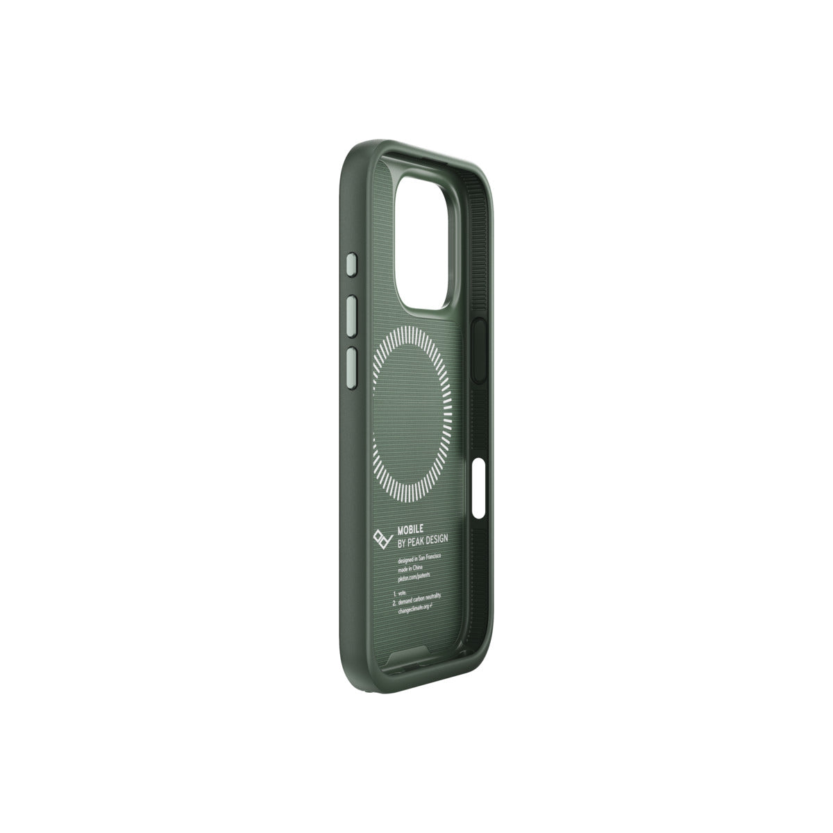 Kryt s poutkem pro iPhone 16 Pro Peak Design Mobile Everyday Loop Case - šalvějově zelený - bonami.click