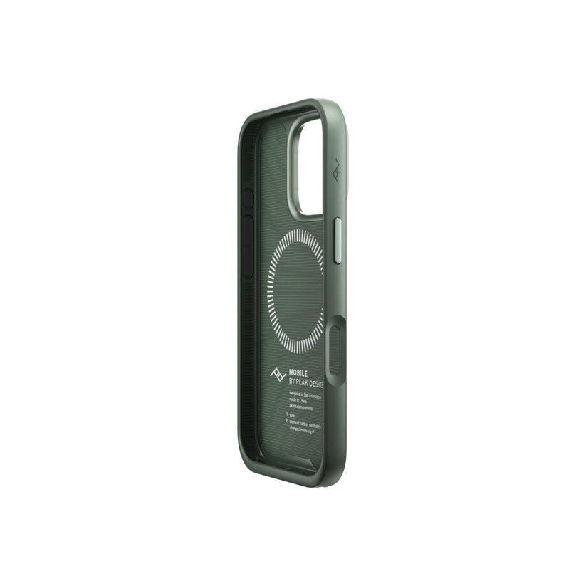 Kryt pro iPhone 16 Pro Peak Design Mobile Everyday Fabric Case - šalvějově zelený - bonami.click