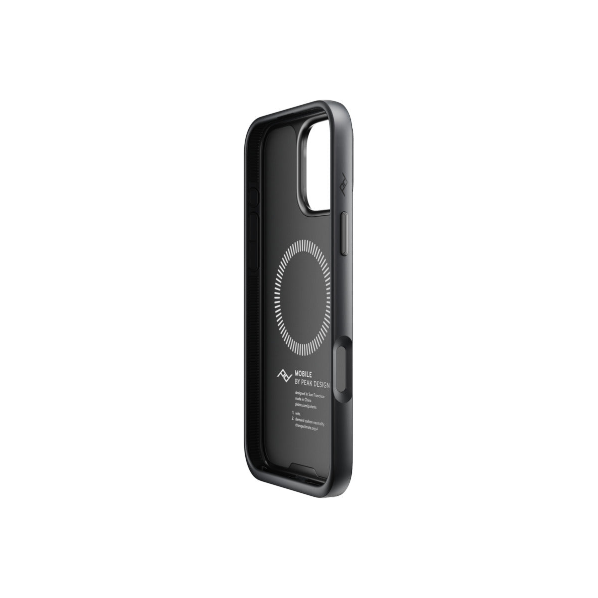 Kryt pro iPhone 16 Pro Max Peak Design Mobile Everyday Clarino Case - černý - bonami.click