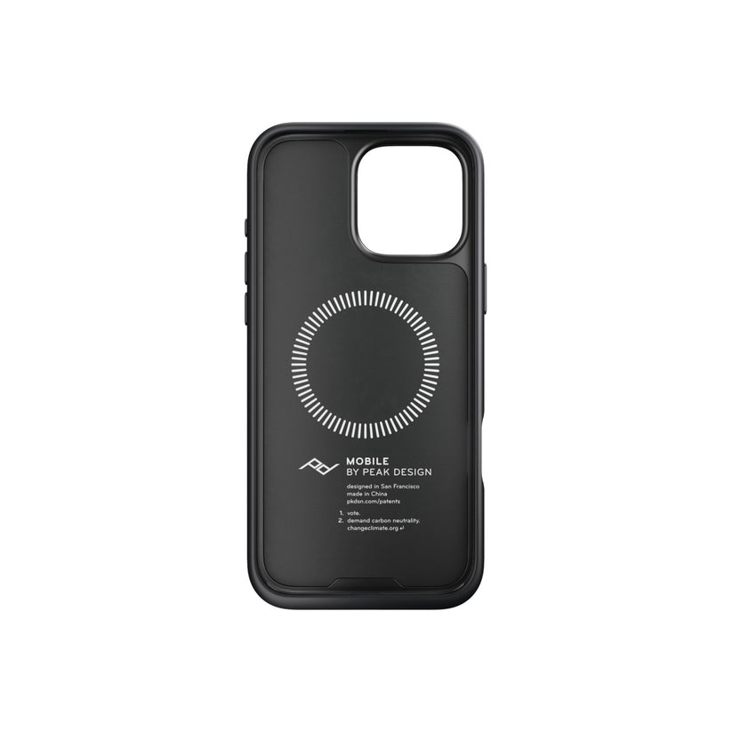 Kryt pro iPhone 16 Pro Max Peak Design Mobile Everyday Clarino Case - černý - bonami.click