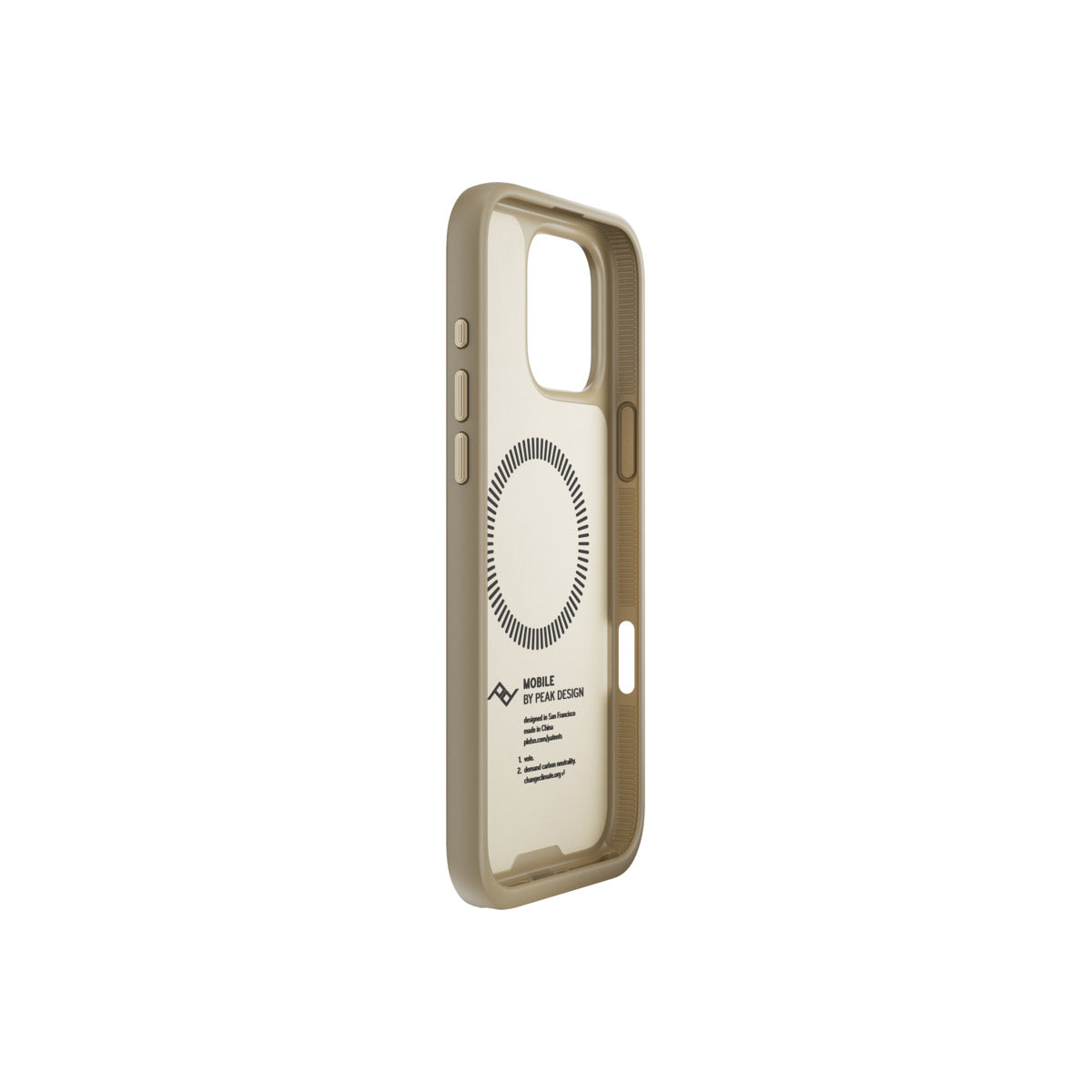 Kryt pro iPhone 16 Pro Max Peak Design Mobile Everyday Clarino Case - světle béžový - bonami.click