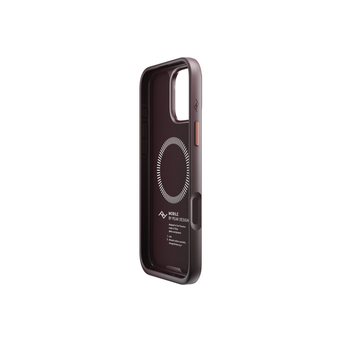 Kryt pro iPhone 16 Pro Max Peak Design Mobile Everyday Fabric Case - švěstkově modrý - bonami.click