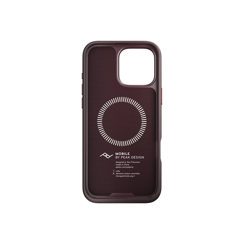 Kryt pro iPhone 16 Pro Max Peak Design Mobile Everyday Fabric Case - švěstkově modrý - bonami.click