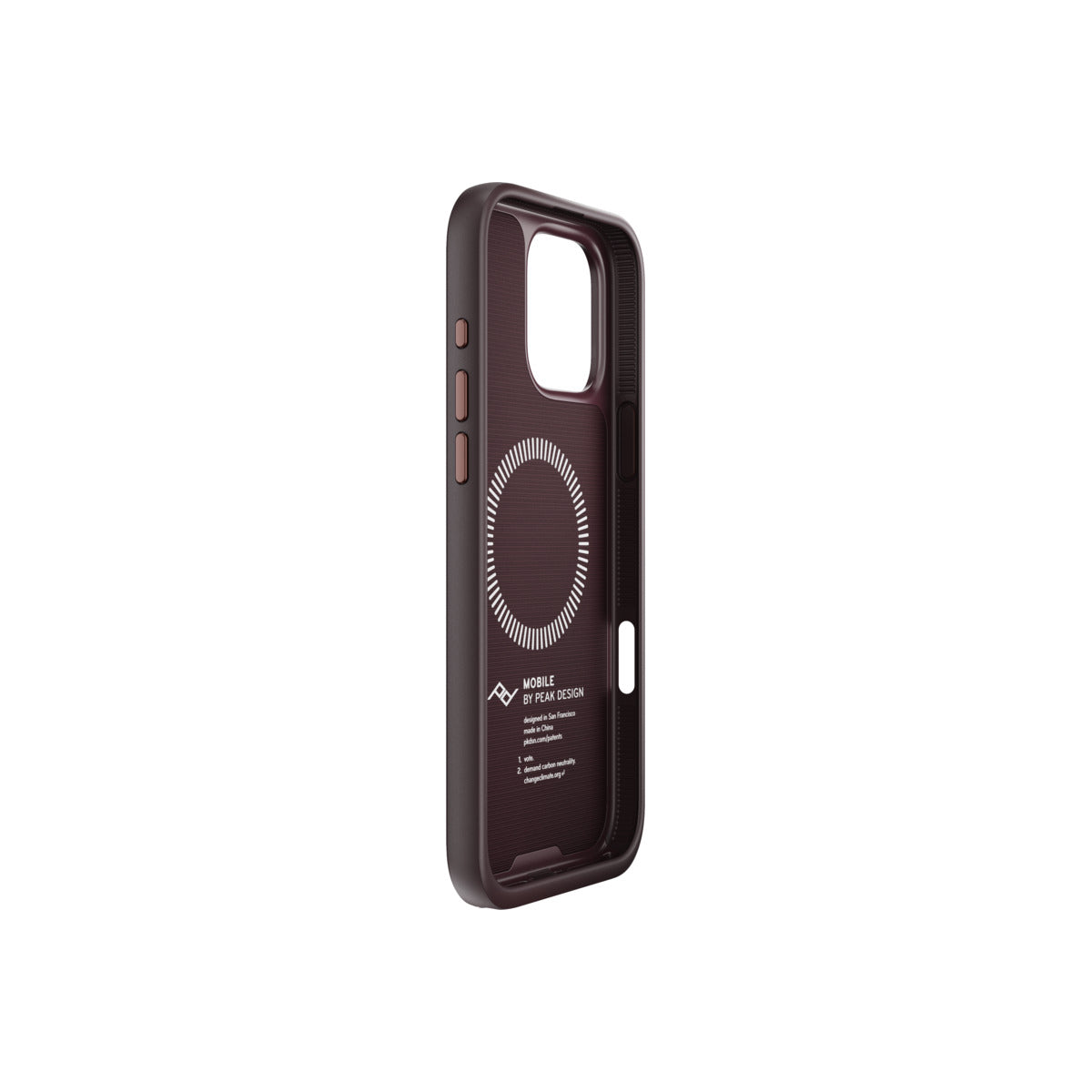 Kryt pro iPhone 16 Pro Max Peak Design Mobile Everyday Fabric Case - švěstkově modrý - bonami.click