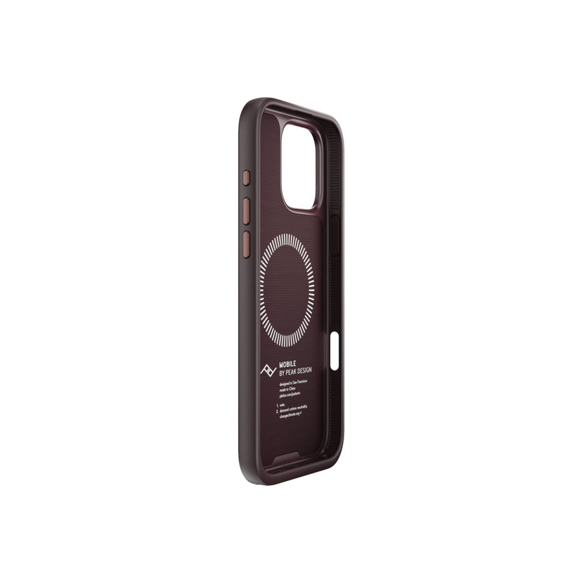 Kryt pro iPhone 16 Pro Max Peak Design Mobile Everyday Fabric Case - švěstkově modrý - bonami.click