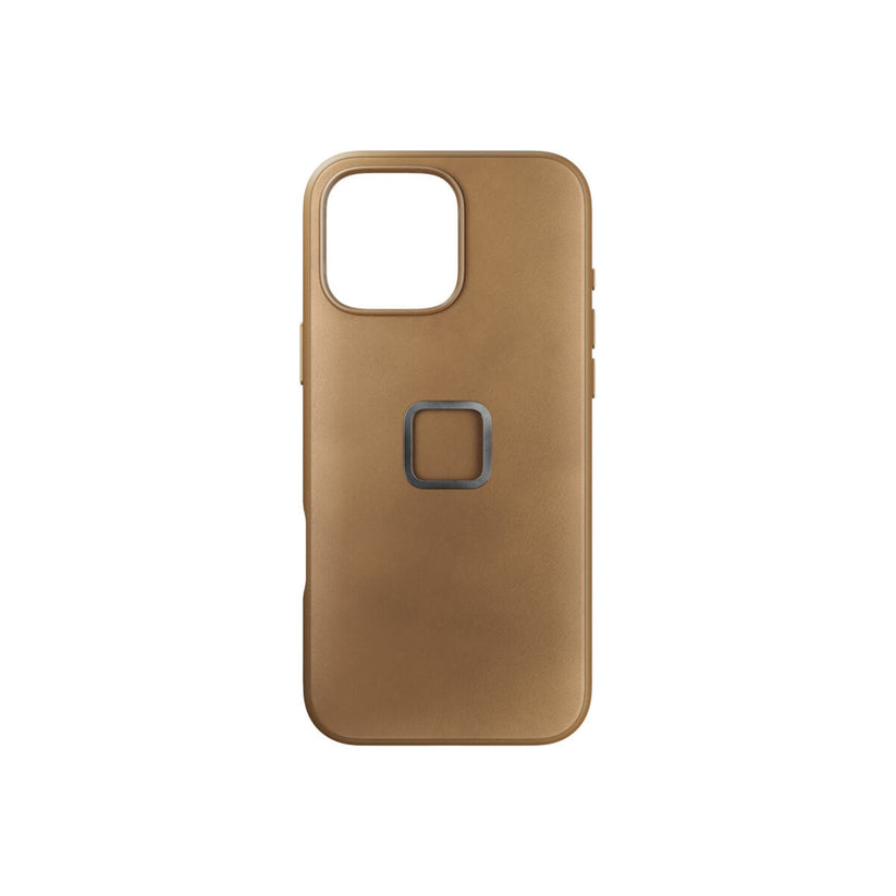 Kryt pro iPhone 16 Pro Max Peak Design Mobile Everyday Clarino Case - světle hnědý - bonami.click