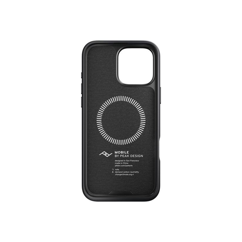 Kryt s poutkem pro iPhone 16 Pro Max Peak Design Mobile Everyday Loop Case - tmavě šedý - bonami.click