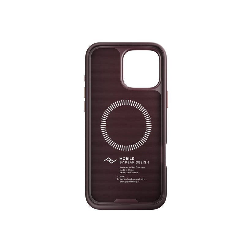 Kryt s poutkem pro iPhone 16 Pro Max Peak Design Mobile Everyday Loop Case - švestkově modrý - bonami.click