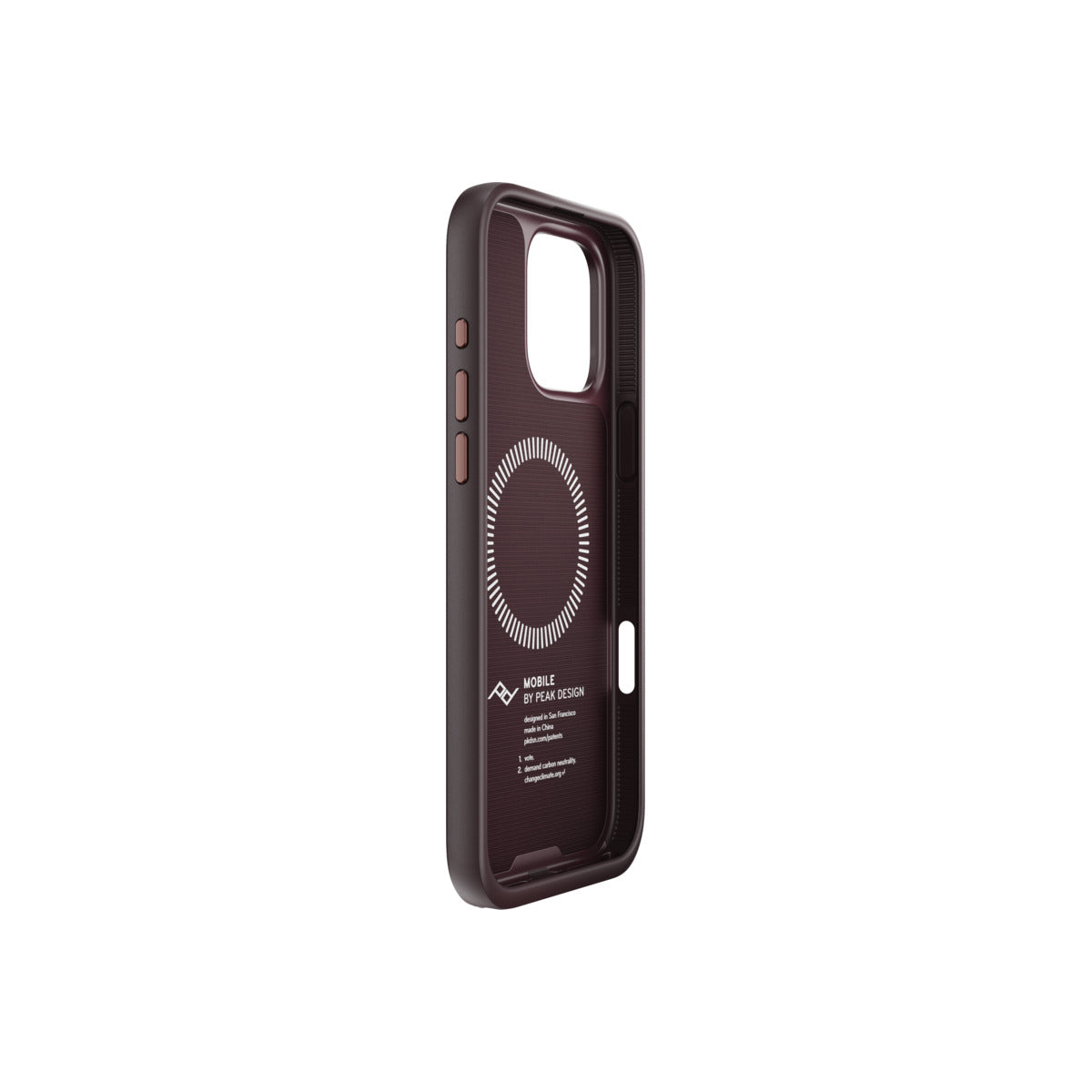 Kryt s poutkem pro iPhone 16 Pro Max Peak Design Mobile Everyday Loop Case - švestkově modrý - bonami.click