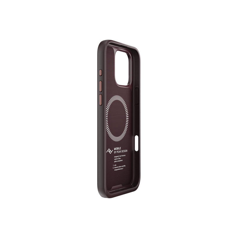 Kryt s poutkem pro iPhone 16 Pro Max Peak Design Mobile Everyday Loop Case - švestkově modrý - bonami.click