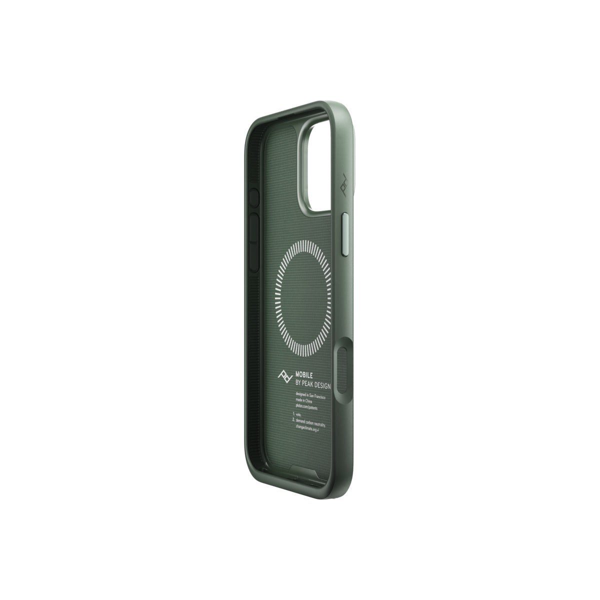 Kryt s poutkem pro iPhone 16 Pro Max Peak Design Mobile Everyday Loop Case - šalvějově zelený - bonami.click