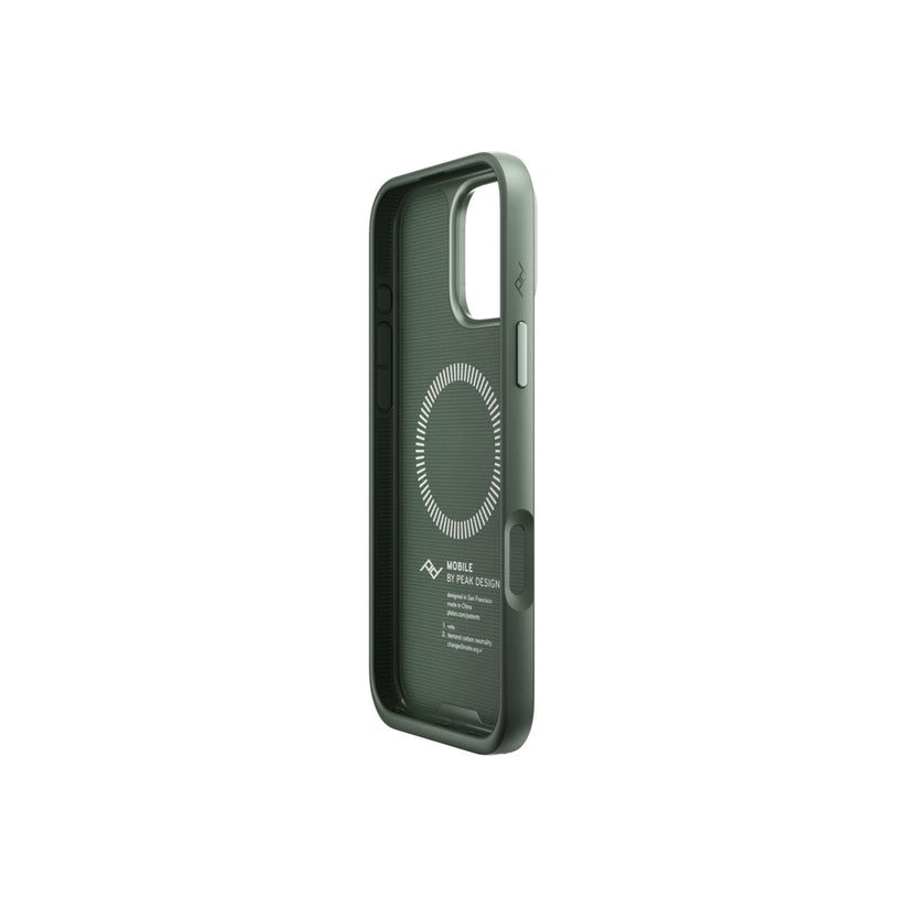 Kryt s poutkem pro iPhone 16 Pro Max Peak Design Mobile Everyday Loop Case - šalvějově zelený - bonami.click