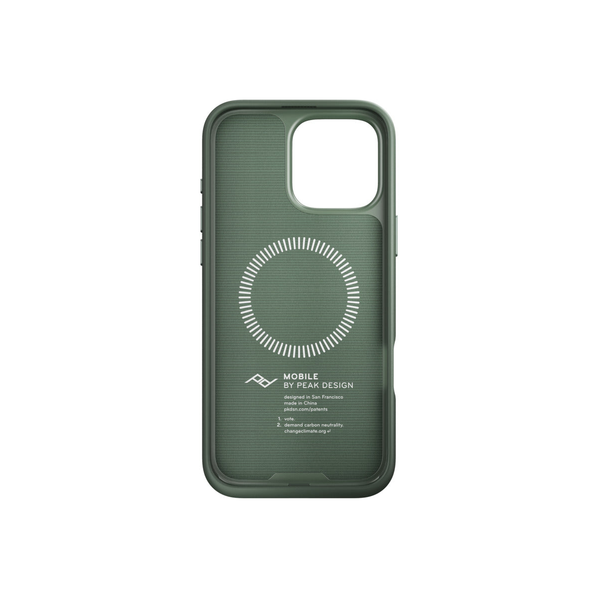 Kryt s poutkem pro iPhone 16 Pro Max Peak Design Mobile Everyday Loop Case - šalvějově zelený - bonami.click