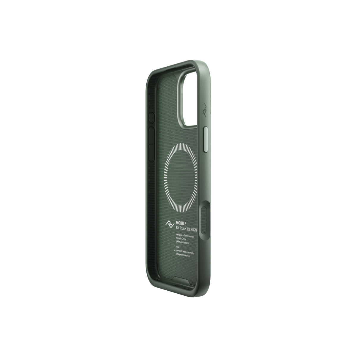 Kryt pro iPhone 16 Pro Max Peak Design Mobile Everyday Fabric Case - šalvějově zelený - bonami.click