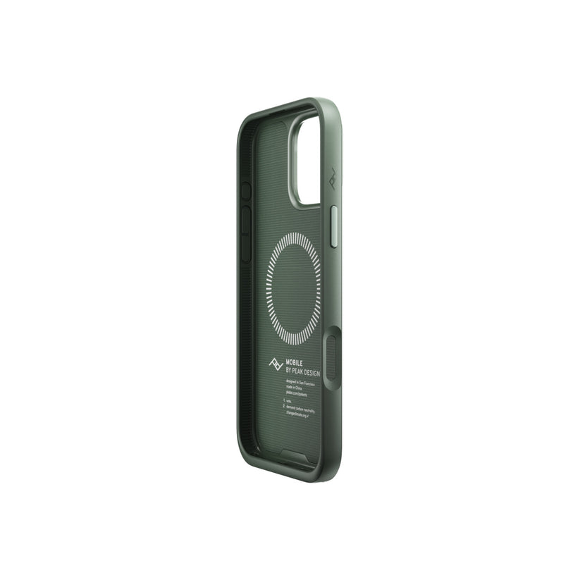 Kryt pro iPhone 16 Pro Max Peak Design Mobile Everyday Fabric Case - šalvějově zelený - bonami.click