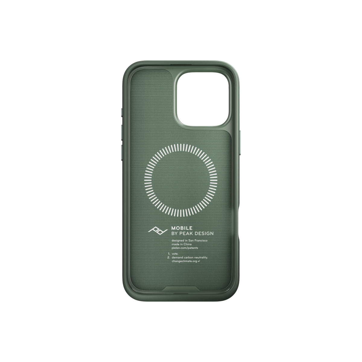 Kryt pro iPhone 16 Pro Max Peak Design Mobile Everyday Fabric Case - šalvějově zelený - bonami.click