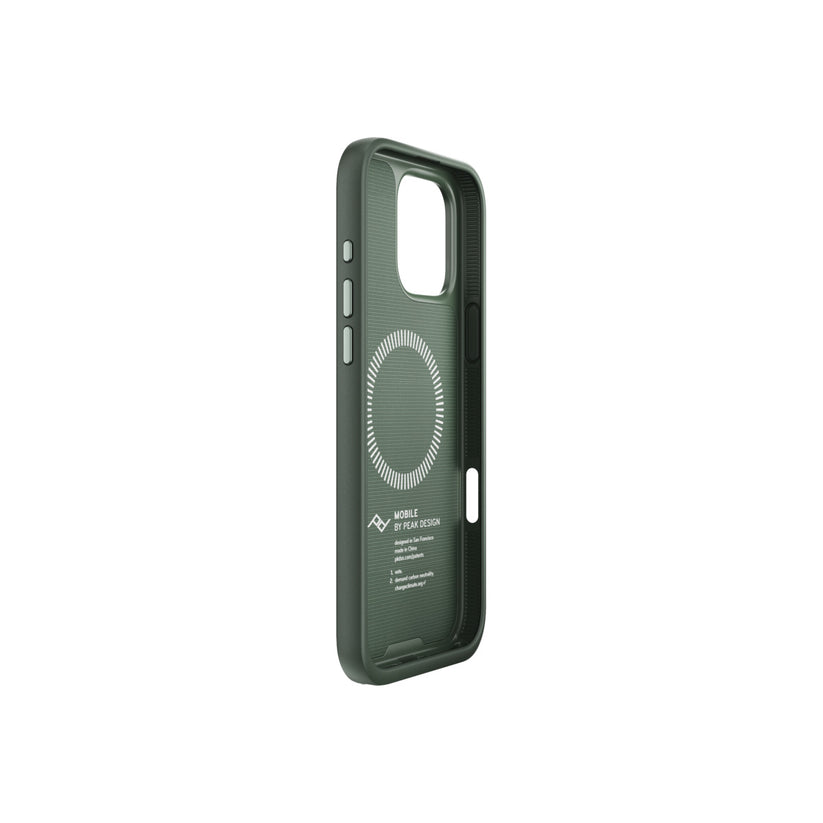 Kryt pro iPhone 16 Pro Max Peak Design Mobile Everyday Fabric Case - šalvějově zelený - bonami.click