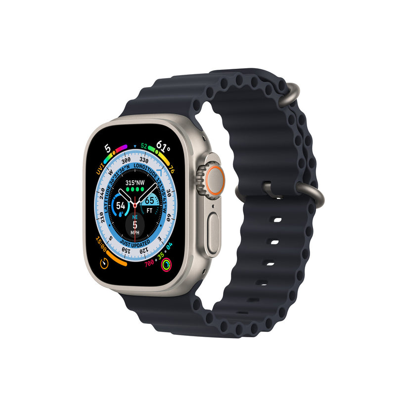 Apple 49mm temně inkoustové prodloužení Oceánského řemínku - bonami.click