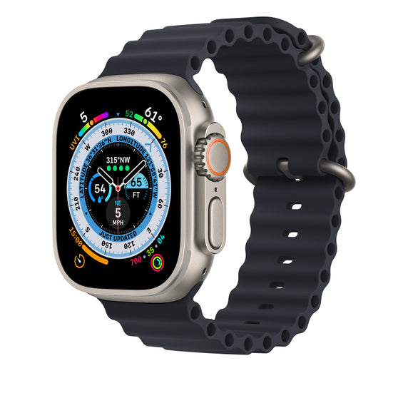 Apple 49mm temně inkoustové prodloužení Oceánského řemínku - bonami.click