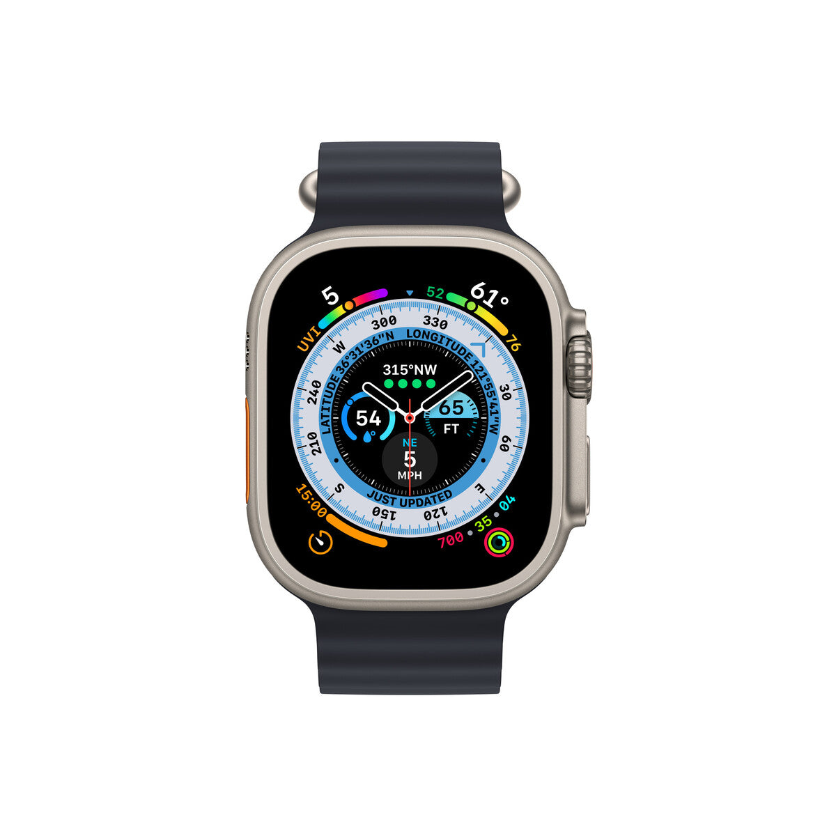 Apple 49mm temně inkoustové prodloužení Oceánského řemínku - bonami.click