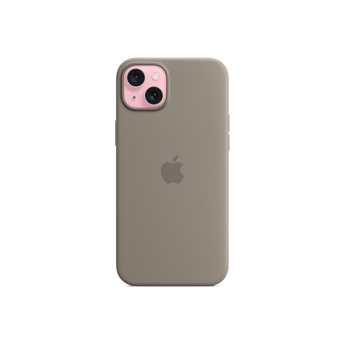 Apple silikonový kryt s MagSafe na iPhone 15 Plus – jílově šedý - bonami.click