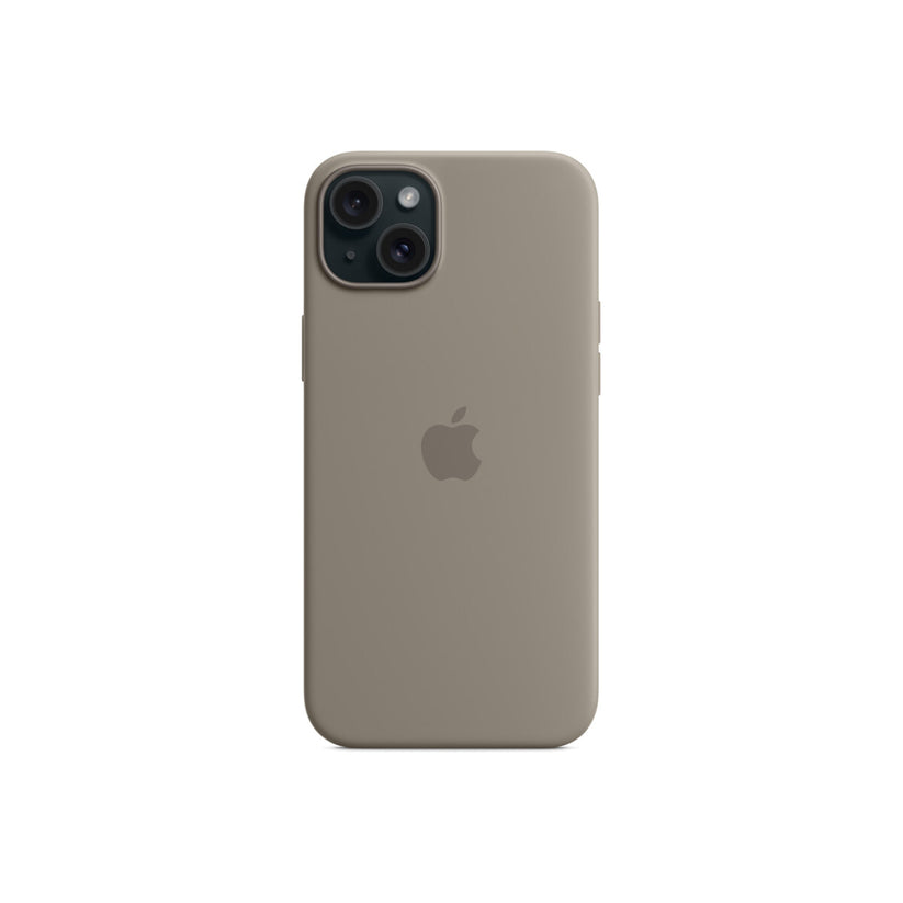 Apple silikonový kryt s MagSafe na iPhone 15 Plus – jílově šedý - bonami.click